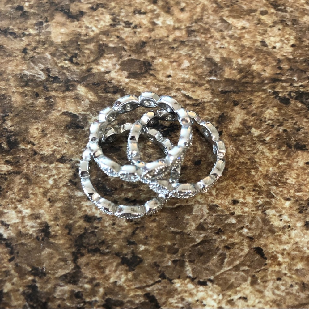 Stella & Dot Stackable Rings, size 6